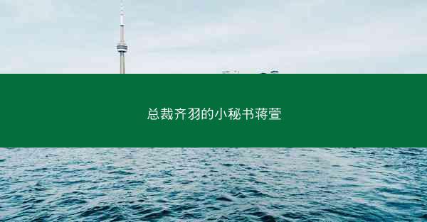 总裁齐羽的小秘书蒋萱