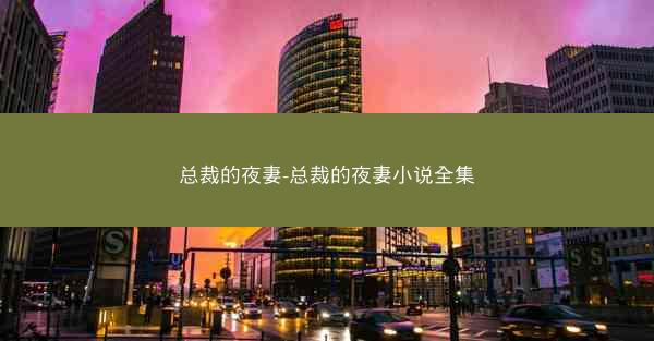 总裁的夜妻-总裁的夜妻小说全集