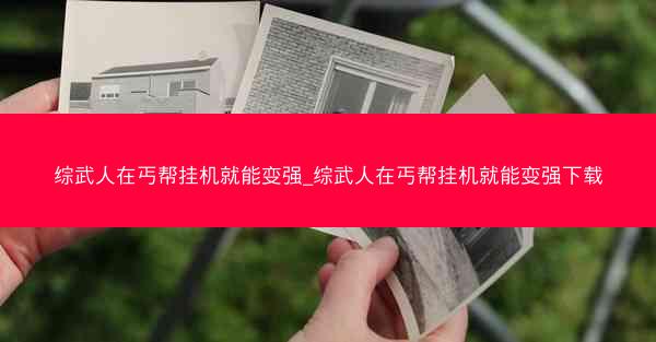 综武人在丐帮挂机就能变强_综武人在丐帮挂机就能变强下载