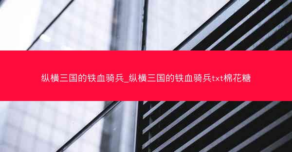 纵横三国的铁血骑兵_纵横三国的铁血骑兵txt棉花糖