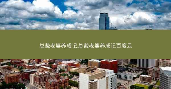 总裁老婆养成记,总裁老婆养成记百度云
