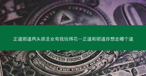 正道邪道两头抓圣女夸我玩得花—正道和邪道你想走哪个道