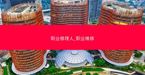 职业修理人_职业维修