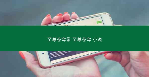 至尊苍穹录-至尊苍穹 小说