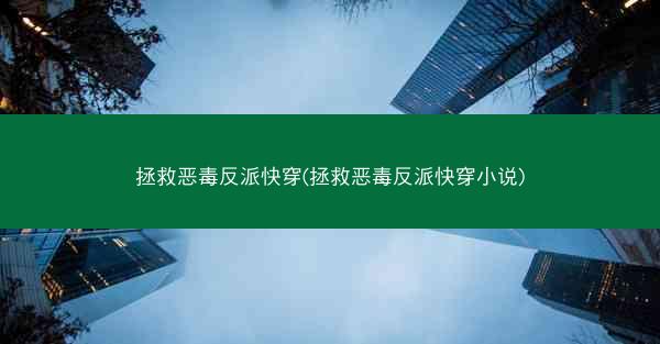 拯救恶毒反派快穿(拯救恶毒反派快穿小说)