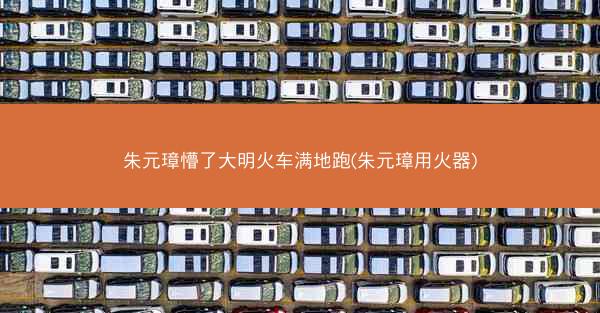 朱元璋懵了大明火车满地跑(朱元璋用火器)