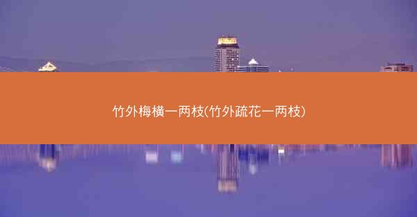 竹外梅横一两枝(竹外疏花一两枝) 竹外梅横一两枝(竹外疏花一两枝)