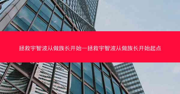 拯救宇智波从做族长开始—拯救宇智波从做族长开始起点