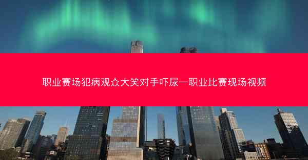 职业赛场犯病观众大笑对手吓尿—职业比赛现场视频
