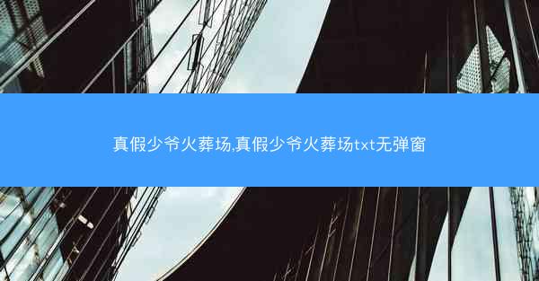 真假少爷火葬场,真假少爷火葬场txt无弹窗