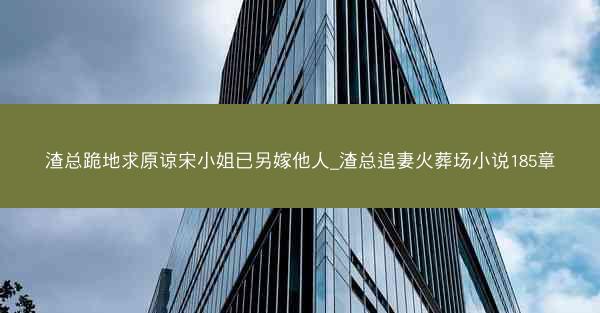渣总跪地求原谅宋小姐已另嫁他人_渣总追妻火葬场小说185章