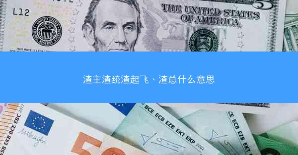 渣主渣统渣起飞、渣总什么意思