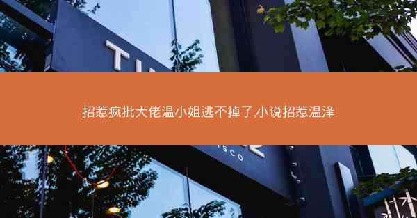 招惹疯批大佬温小姐逃不掉了,小说招惹温泽