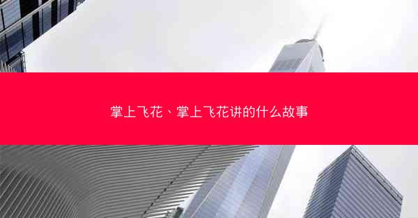 掌上飞花、掌上飞花讲的什么故事