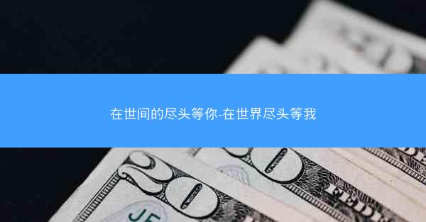 在世间的尽头等你-在世界尽头等我