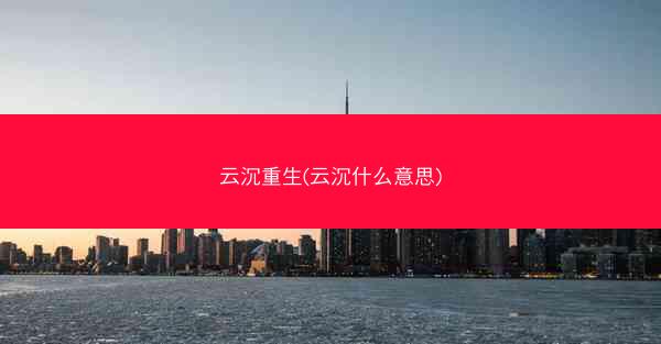 云沉重生(云沉什么意思)