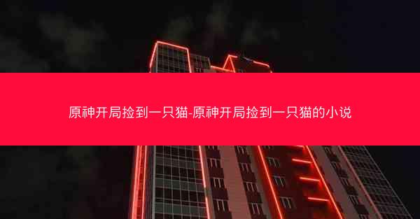 原神开局捡到一只猫-原神开局捡到一只猫的小说