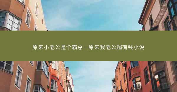 原来小老公是个霸总—原来我老公超有钱小说