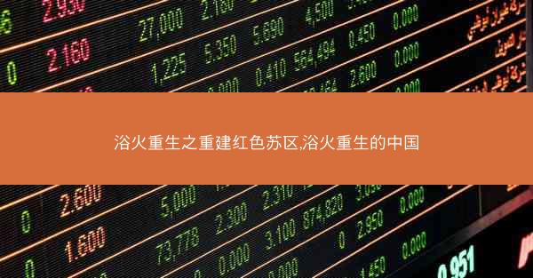 浴火重生之重建红色苏区,浴火重生的中国
