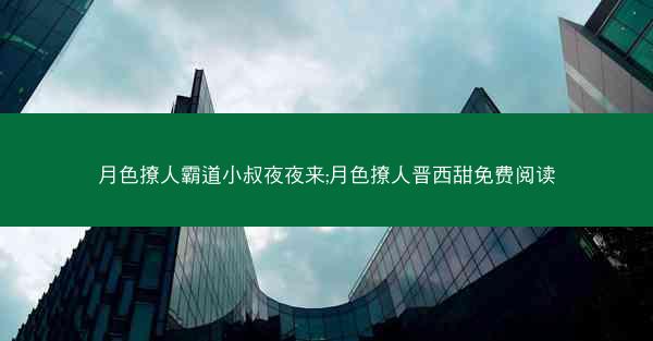 月色撩人霸道小叔夜夜来;月色撩人晋西甜免费阅读