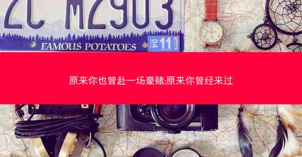 原来你也曾赴一场豪赌;原来你曾经来过