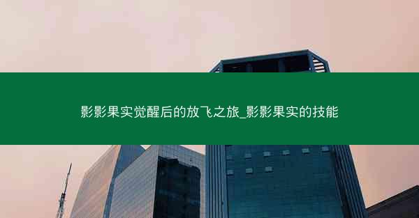 影影果实觉醒后的放飞之旅_影影果实的技能