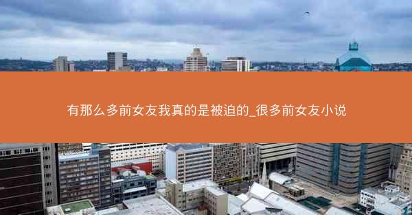 有那么多前女友我真的是被迫的_很多前女友小说