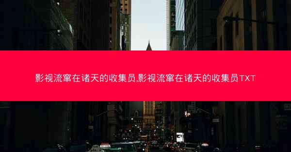 影视流窜在诸天的收集员,影视流窜在诸天的收集员TXT