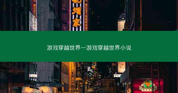 游戏穿越世界—游戏穿越世界小说