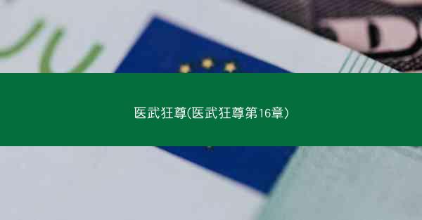 医武狂尊(医武狂尊第16章)