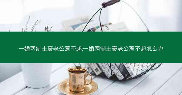一婚两制土豪老公惹不起;一婚两制土豪老公惹不起怎么办