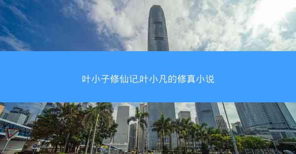 叶小子修仙记,叶小凡的修真小说