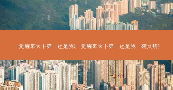 一觉醒来天下第一还是我(一觉醒来天下第一还是我一碗叉烧)