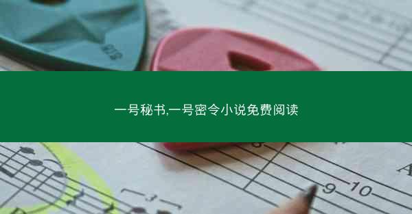 一号秘书,一号密令小说免费阅读