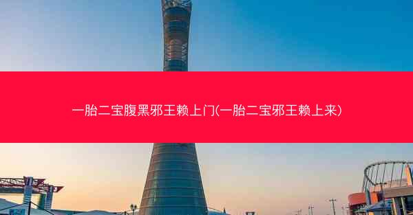 一胎二宝腹黑邪王赖上门(一胎二宝邪王赖上来)