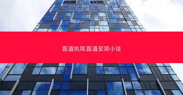 医道执简,医道至简小说