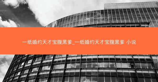 一纸婚约天才宝腹黑爹_一纸婚约天才宝腹黑爹 小说