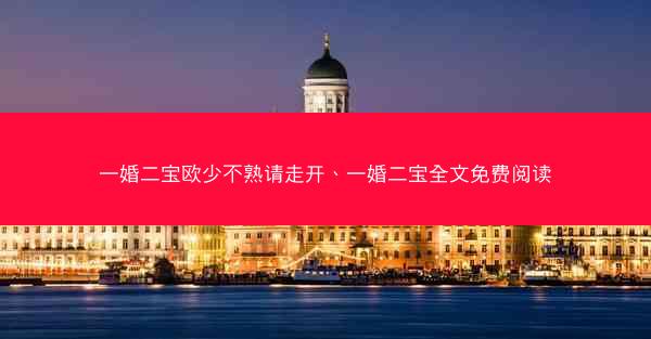 一婚二宝欧少不熟请走开、一婚二宝全文免费阅读