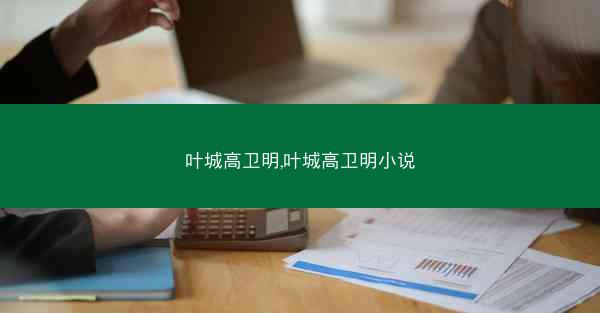 叶城高卫明,叶城高卫明小说
