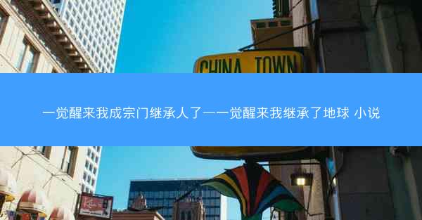 一觉醒来我成宗门继承人了—一觉醒来我继承了地球 小说