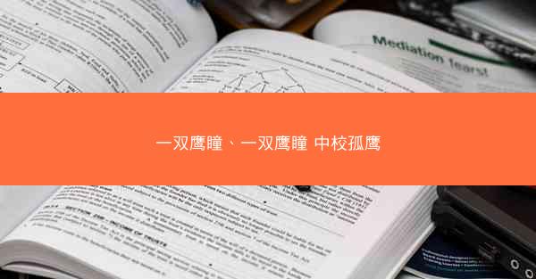 一双鹰瞳、一双鹰瞳 中校孤鹰