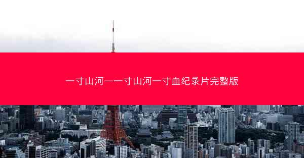 一寸山河—一寸山河一寸血纪录片完整版