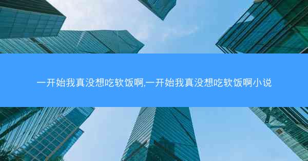 一开始我真没想吃软饭啊,一开始我真没想吃软饭啊小说