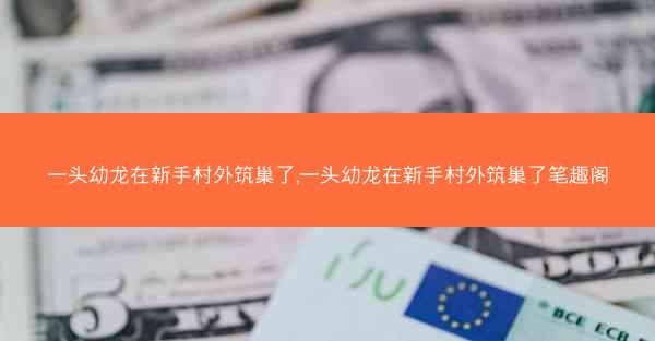 一头幼龙在新手村外筑巢了,一头幼龙在新手村外筑巢了笔趣阁