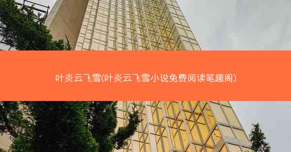 叶炎云飞雪(叶炎云飞雪小说免费阅读笔趣阁)